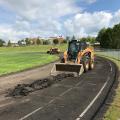 BHS Outdoor Track Surface Removal
